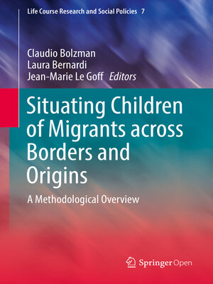 cover image of Situating Children of Migrants across Borders and Origins